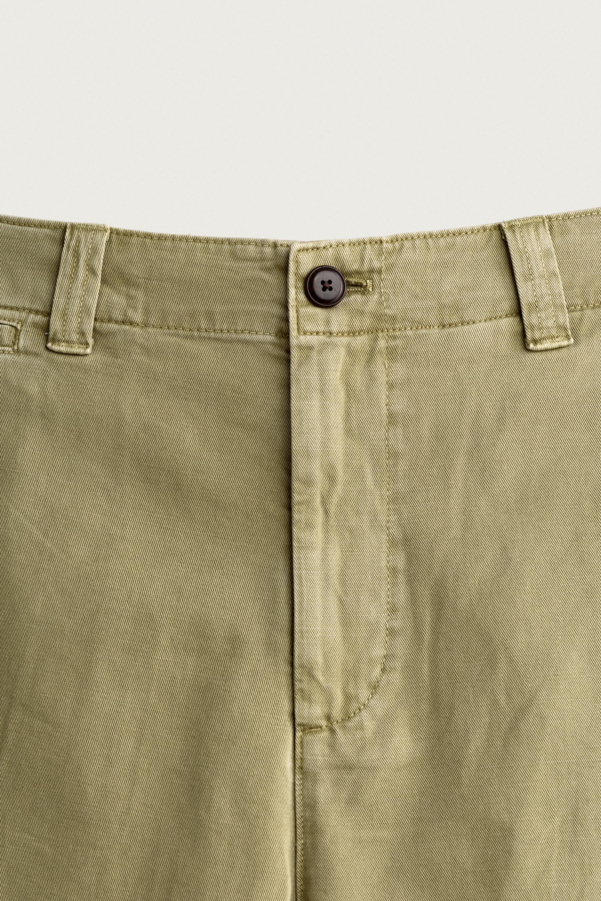 STRAIGHT FIT CHINO PANTS